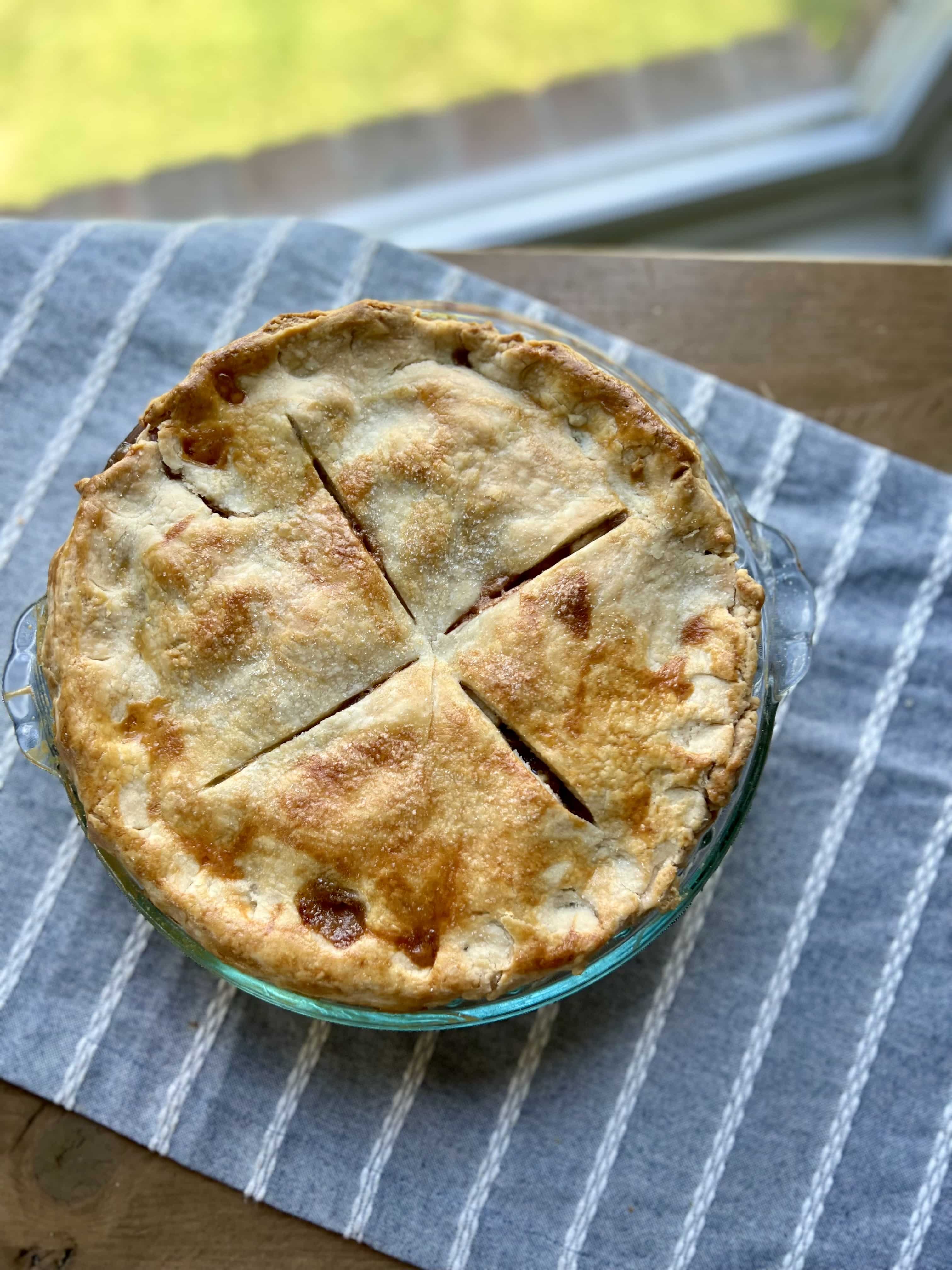 The Best Sourdough Apple Pie